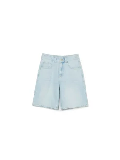 Jasne szorty denim bermudy