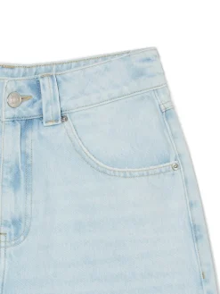 Jasne szorty denim bermudy