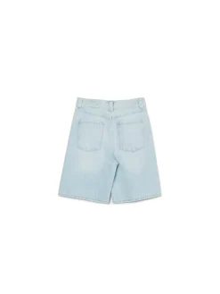 Jasne szorty denim bermudy