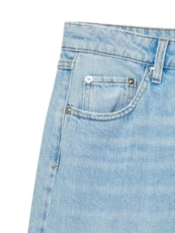 Jasnoniebieskie jeansy wide leg