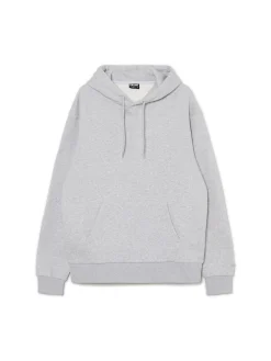 Jasnoszara bluza z kapturem