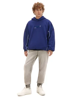 Jasnoszare jeansowe joggery regular