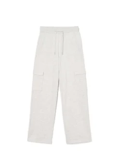 Jasnoszare spodnie dresowe