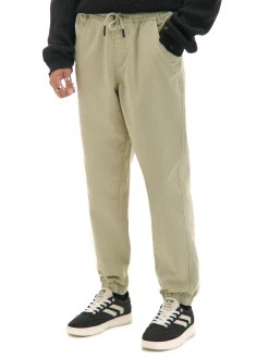 Jasnozielone dresowe joggery loose