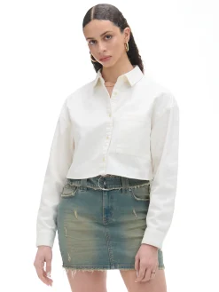 Jeansowa spódnica mini