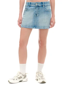 Jeansowa spódnica mini