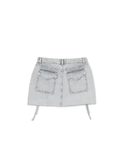 Jeansowa spódnica mini