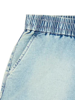 Jeansowe krótkie bermudy