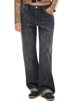 Jeansy baggy w stylu vintage