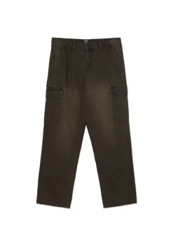 Jeansy baggy z kieszeniami cargo