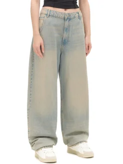 Jeansy skater w stylu vintage