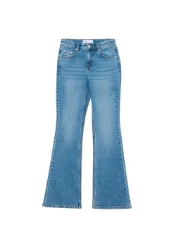Jeansy skinny flare