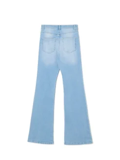 Jeansy slim flare