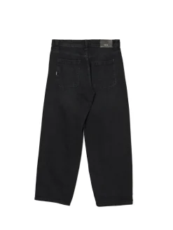 Jeansy super baggy z przetarciami