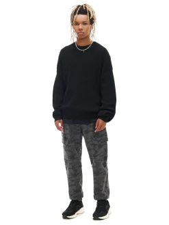 Joggery cargo z nadrukiem moro