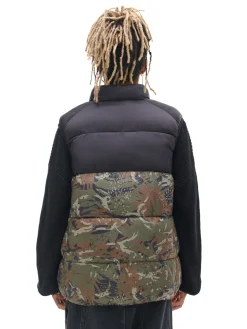 Kamizelka z militarnym wzorem