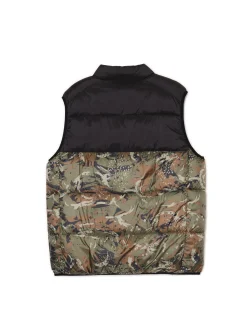 Kamizelka z militarnym wzorem