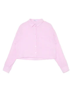 Koszula w różowe paski