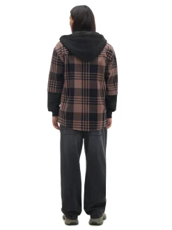 Koszula z kapturem i kieszeniami