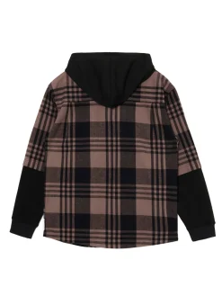 Koszula z kapturem i kieszeniami