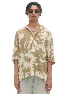 Koszula z krótkim rękawem i deseniem