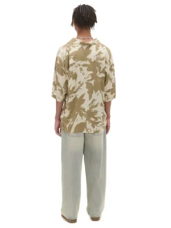 Koszula z krótkim rękawem i deseniem