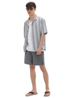 Koszula z krótkim rękawem w paski