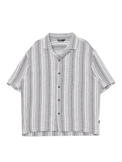 Koszula z krótkim rękawem w paski