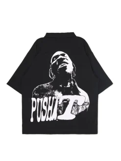 Koszula z nadrukiem Pusha T.