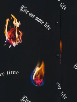 Koszula z nadrukiem z różami