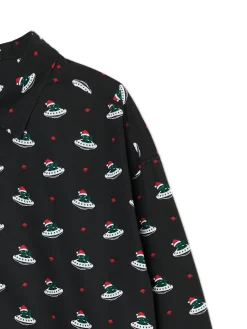 Koszula ze świąteczną inwazją obcych