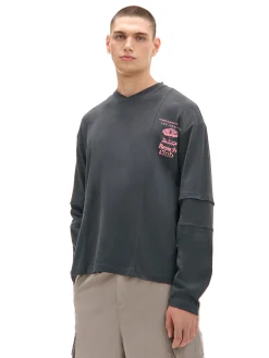 Koszulka longsleeve z amerykańskim motywem