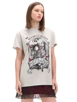 Koszulka oversize Miasteczko Halloween