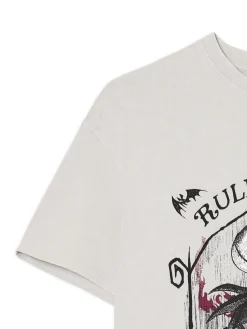 Koszulka oversize Miasteczko Halloween