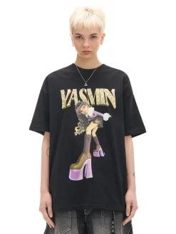 Koszulka oversize z nadrukiem Bratz