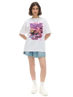 Koszulka oversize z nadrukiem Bratz