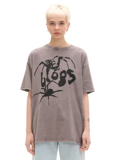 Koszulka oversize z nadrukiem