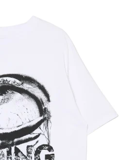 Koszulka z kontrastowym nadrukiem UNISEX