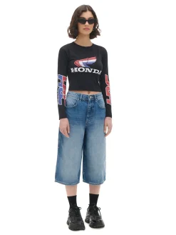 Koszulka z nadrukami Hondy