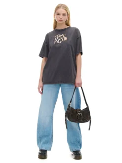 Koszulka z nadrukiem po obu stronach UNISEX