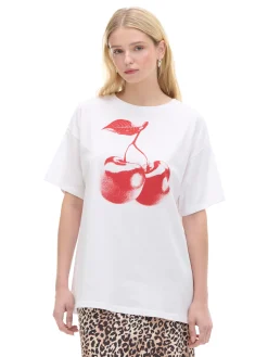 Koszulka z nadrukiem wiśni