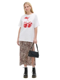 Koszulka z nadrukiem wiśni