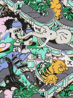 Koszulka z nadrukiem zwierząt