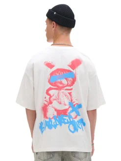 Koszulka z napisem graffiti