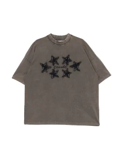 Koszulka z naszywkami w gwiazdki