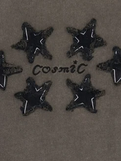 Koszulka z naszywkami w gwiazdki