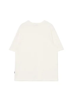 Kremowa gładka koszulka