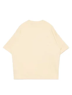 Kremowa koszulka basic