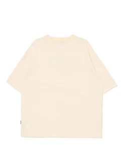 Kremowa koszulka z napisem