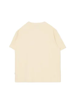 Kremowa koszulka z naszywką